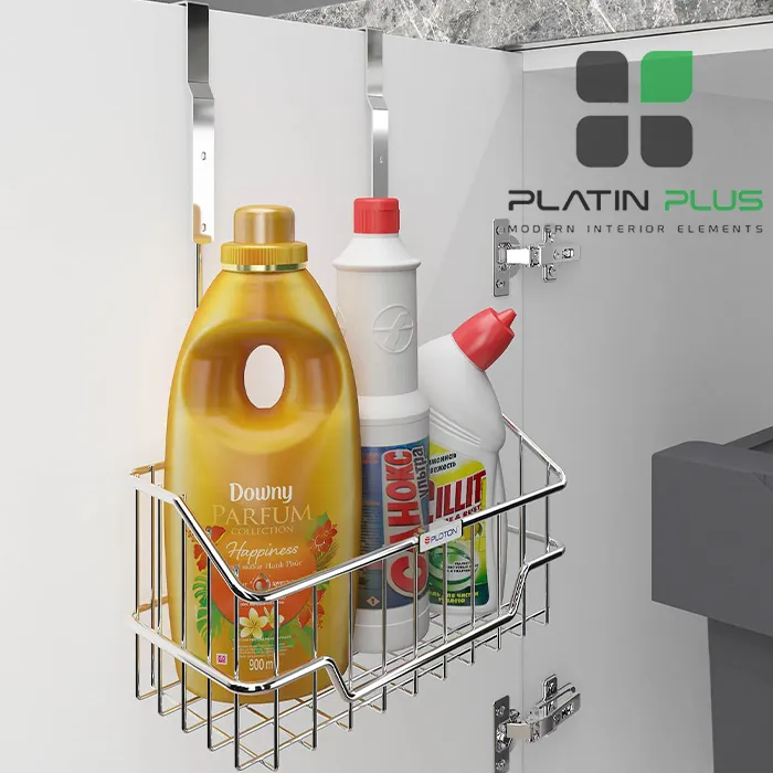 جا شوینده پشت دری پلاتین کد 353 برای نگهداری مواد شوینده کابینت زیر سینک