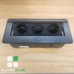 پریز توکار پاپ آپ 3G پلاتین 1070 و 1071 مدل 3G | وارداتی | رنگ مشکی و طوسی