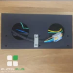 پریز توکار پاپ آپ 3G پلاتین 1070 و 1071 مدل 3G | وارداتی | رنگ مشکی و طوسی