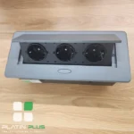 پریز توکار پاپ آپ 3G پلاتین 1070 و 1071 مدل 3G | وارداتی | رنگ مشکی و طوسی