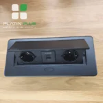 پریز توکار پاپ آپ 2G پلاتین شارژردار USB و Type-C کد 1074 , 1075 | Pop-Up Socket