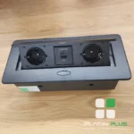 پریز توکار پاپ آپ 2G پلاتین شارژردار USB و Type-C کد 1074 , 1075 | Pop-Up Socket
