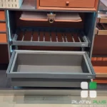 کشویی جای البسه چرم آنترازیت پلاتین 1092 وارداتی مناسب یونیت 90