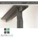استراکچر کف ریل جونیور پلاتین مدل 8100 | مناسب یونیت 15، 20 و 25 سانتیمتر