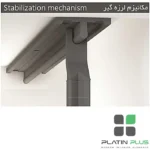 استراکچر کف ریل جونیور عریض پلاتین مدل 8110 | مناسب یونیت 30، 40 و 50 سانتیمتر