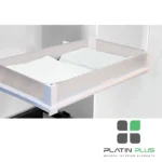 کشو شیشهای ریلی فانتونی J501-J510 سری ایتالین | نظمدهنده لوکس و شفاف کمد و کابینت - Image 2
