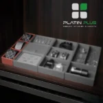 باکس چرمی جای کراوات فانتونی J917 , J937 , J957 فرنچ استایل | نظمدهنده لوکس و ضد چروک