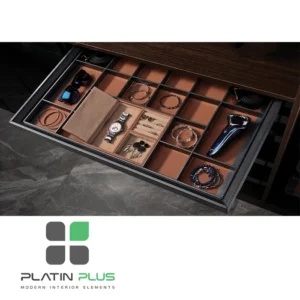 سینی مشبک جای زیورآلات چرمی فانتونی J911-J952 طراحی لوکس فرنچ استایل