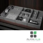 باکس چرمی جای کراوات فانتونی J917 , J937 , J957 فرنچ استایل | نظمدهنده لوکس و ضد چروک