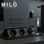 پریز توکار داشبوردی سه سوکت میلو مدل 1010 | خرید و مشخصات