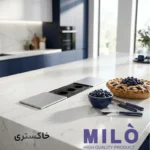 پریز توکار داشبوردی دو طرفه سه سوکت میلو 1035 | 3 سوکت برق