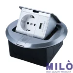 پریز کف داشبوردی تک سوکت شارژردار milo 4028