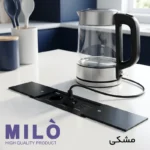 پریز توکار کشویی دو طرفه میلو 1036 با 2 پورت فست شارژ